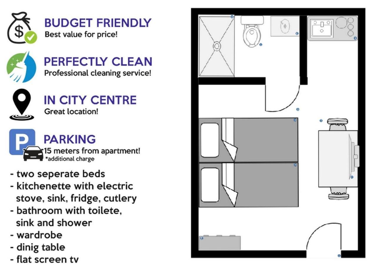 Budget Apartman Lelo Centar 3 Osijek Exterior photo